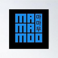 MAMAMOO Blue Poster