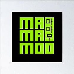MAMAMOO Green Poster