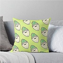 MAMAMOO Design Radish Throw Pillow