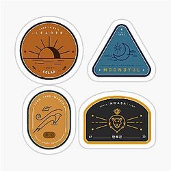 MAMAMOO Patches Set Sticker