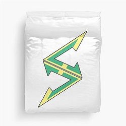 Mandjtv Team Sky Merch White Hoodie Long Sleeve Sweatshirt Duvet Cover