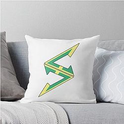 Team Sky Merch White Throw Pillow