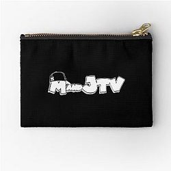 MandJTV Logo Zipper Pouch