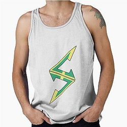 Mandjtv Team Sky Merch White Tank Top