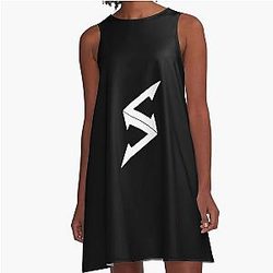 MandJTV HD Logo A-Line Dress