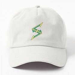 Mandjtv Team Sky Merch White Dad Hat