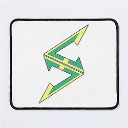 Mandjtv Team Sky Merch White Mouse Pad