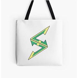 Mandjtv Team Sky Merch White All Over Print Tote Bag