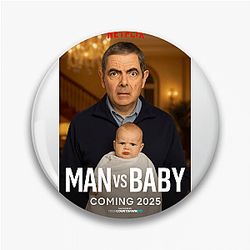 Man Vs Baby Merchandise Man Vs Baby Pins