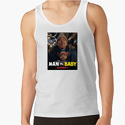 Man Vs Baby Merch For Fans Man Vs Baby Tank Tops