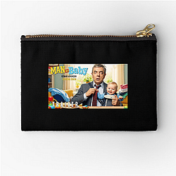 Man Vs Baby Merch Man Vs Baby Zipper Pouches