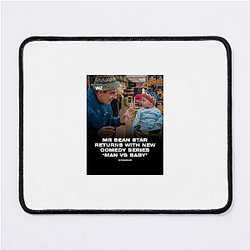 Man Vs Baby Collection for fans Man Vs Baby Mouse Pads