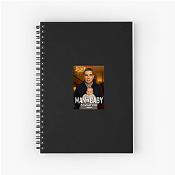 Man Vs Baby Merchandise Man Vs Baby Notebook