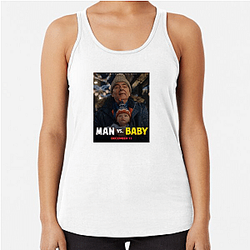 Man Vs Baby Merch For Fans Man Vs Baby Tank Tops