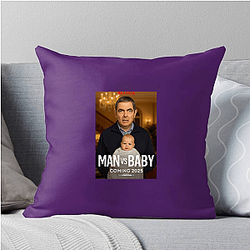 Man Vs Baby Signature Man Vs Baby Pillows Cover