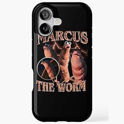 Marcus The Worm Funny Memes Bootleg iPhone Tough Case