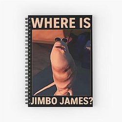 Marcus The Worm Where Jimbo James Spiral Notebook
