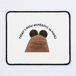 There's been many Marcus The Mouse Pad injuries