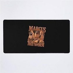 Marcus Worm Poster Art Desk Mat