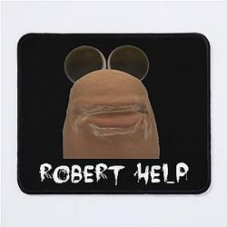Marcus the Worm Help Mouse Pad