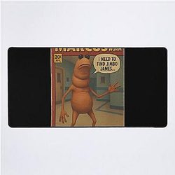Marcus The Worm Retro Parody Desk Mat