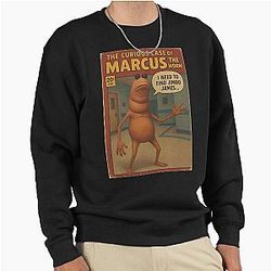 Marcus Retro Parody Pullover Sweatshirt