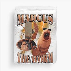 Marcus The Worm Duvet Cover