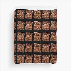 Marcus Worm Poster Duvet Cover
