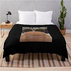 Marcus the worm, Where is Jimbo James Meme Throw Blanket