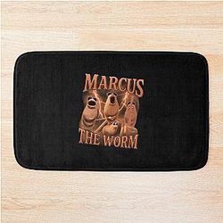 Marcus Worm Poster Bath Mat