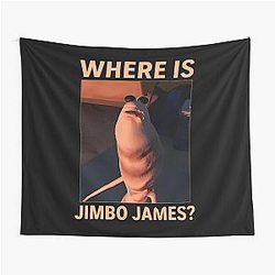 Marcus the Worm Is Jimbo James Meme Tapestry