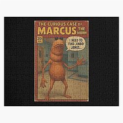 Marcus The Worm Comic Retro Parody Jigsaw Puzzle