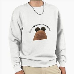 There's been numerous injuries on the Marcus the Worm sweatshirt