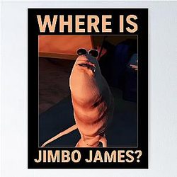 Marcus The Worm Where Is Jim James Meme Poster