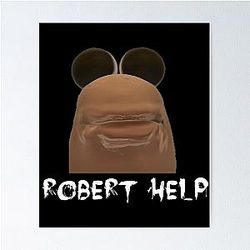 Marcus Robert The Worm Help Poster