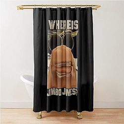 Marcus The Worm Virtual Chat Meme Where Is James  Shower Curtain