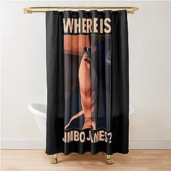 Marcus the Worm Where is Jimbo James Meme Shower Curtain