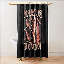 Marcus the Worm Funny Bootleg Shower Curtain