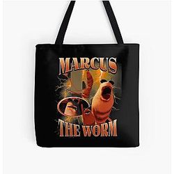 Marcus The Worm Tote Bag