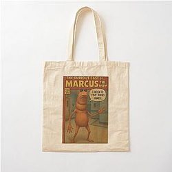 Marcus the Worm Comic Retro Parody Tote Bag