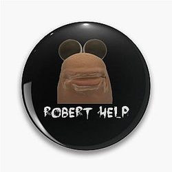 Marcus the Worm Robert Helper Pin