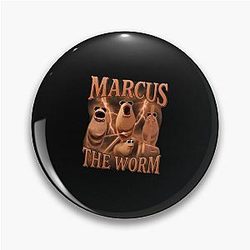 Marcus Worm Poster Pin