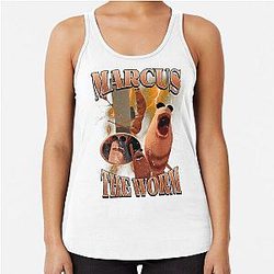 Marcus Worm Racerback Tank Top