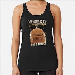 Marcus The Worm Virtual Meme Where Is James Racerback Tank Top