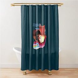 Marillion Kaleigh New Black Shower Curtain