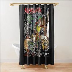 Marillion T-shirts, Fish, Band, Shower Curtain