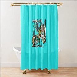 Marillion T-Shirts Fish Band T-Shirt Shower Curtain
