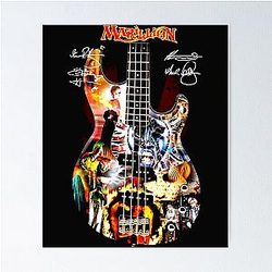 Marillion Guitar Signatures Poster