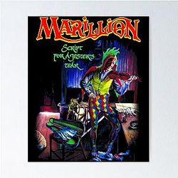 British Rock Marillion Essential Poster
