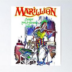 British Rock Marillion Poster